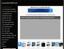 Tablet Screenshot of lavendercam.net